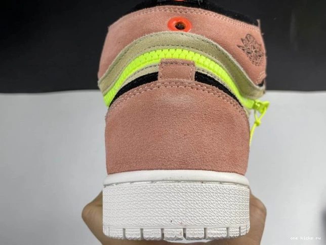 Rep Onekick Air Peach CW6576-800 Jordan High 1 Switch 0723